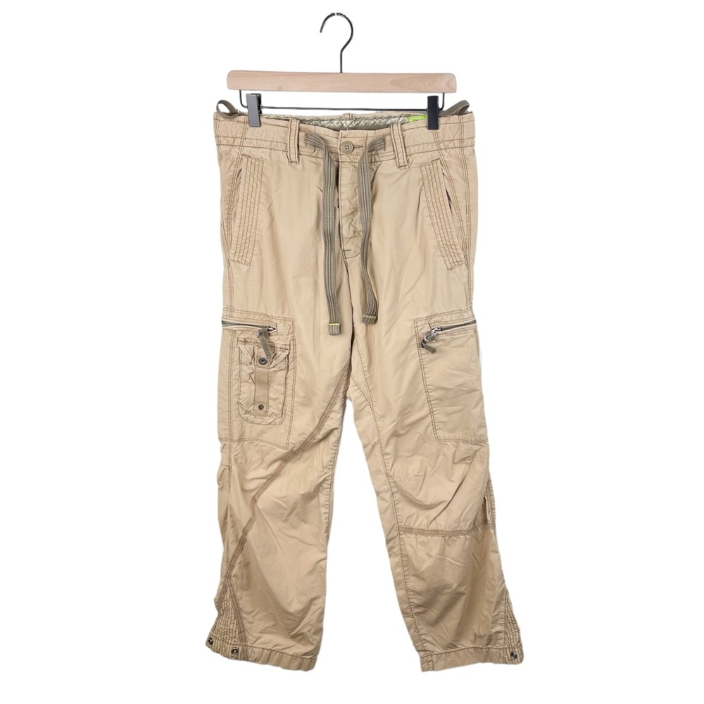 Vintage Y2K Gap Men's Cargo Pants Industrial Standard Paratrooper Size 32 Waist